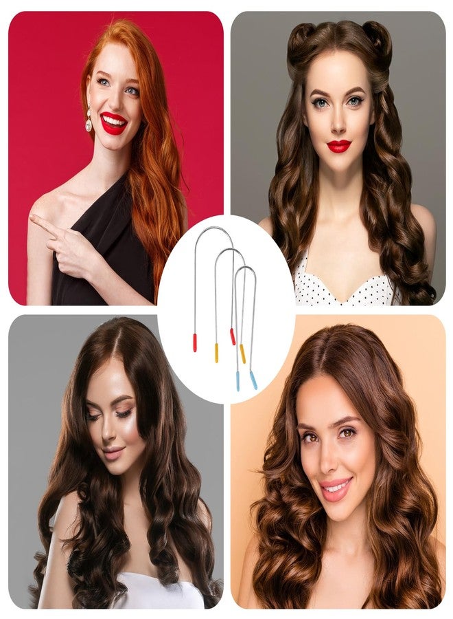 Jeffdad مجموعة جيفداد المكونة من 20 قطعة من مشابك بكرات الشعر الساخنة البديلة، 3 أحجام من مشابك بكرات الشعر، دبابيس تثبيت بكرات الشعر الساخنة المحمولة للسفر، مناسبة لبكرات الشعر مقاس 1¼ بوصة، 1 بوصة، ¾ بوصة. - Image 5